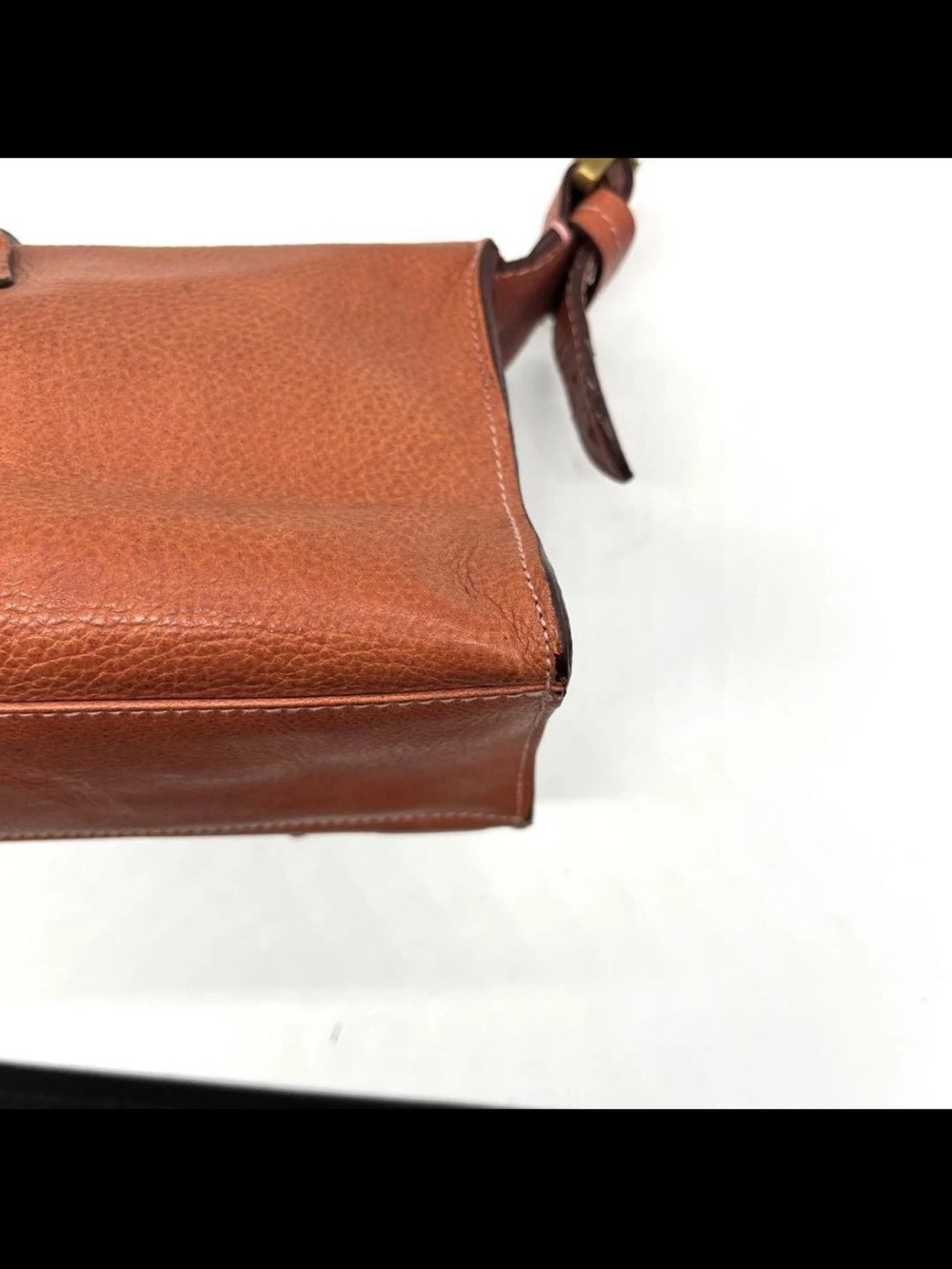 Mulberry Tan Leather Dual-Pocket Shoulder Bag - Picture 14 of 16